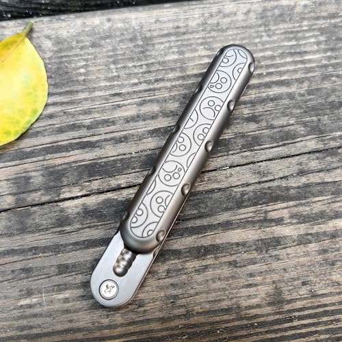 T-Conceal EDC Fidget Slider Fidget Toy Adult Stress Relief Metal Rotation Push Pull ADHD Recreational Fidget Toy Tactile Coin Fritter - Image 4