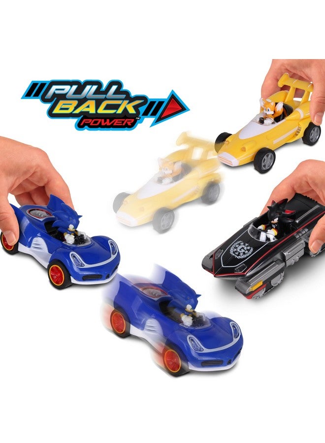 Nkok سونيك، شادو وتايلز سحب للخلف (3-pack) - سونيك وسباق النجوم المتحولين - Image 3