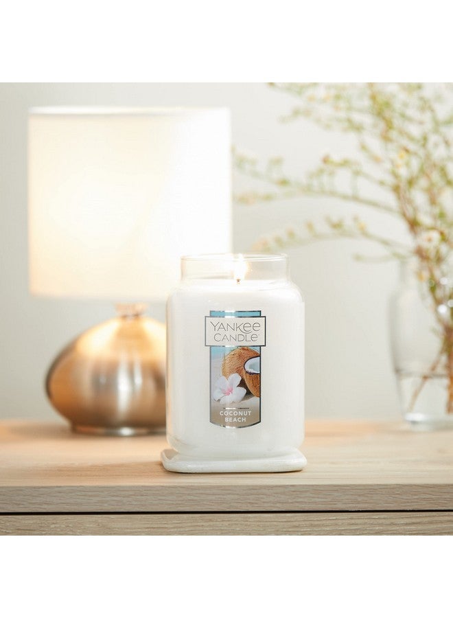 YANKEE CANDLE Yankee Candle Coconut Beach Scented Classic 22oz Large Jar Single Wick Candle Over 110 Hours of Burn Time Ideal for Gift-Giving Special Occasions  - Image 3