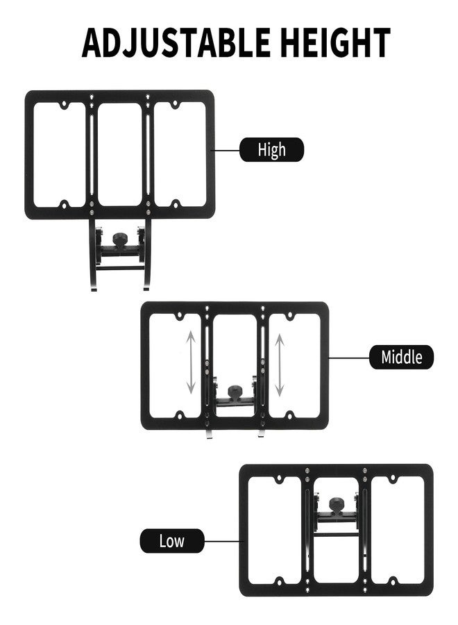 TesFram - Upgrade Front License Plate Bracket for 2020-2023 Tesla Model Y, Height-Adjustable & NO Drilling License Plate Holder with Cooler Motor Operation Features (Aesthetic Gen3) - Image 5