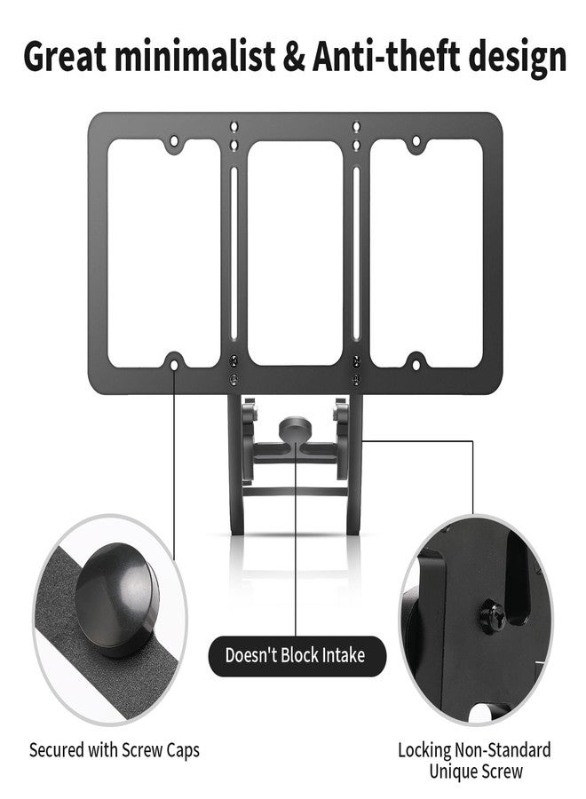 TesFram - Upgrade Front License Plate Bracket for 2020-2023 Tesla Model Y, Height-Adjustable & NO Drilling License Plate Holder with Cooler Motor Operation Features (Aesthetic Gen3) - Image 2