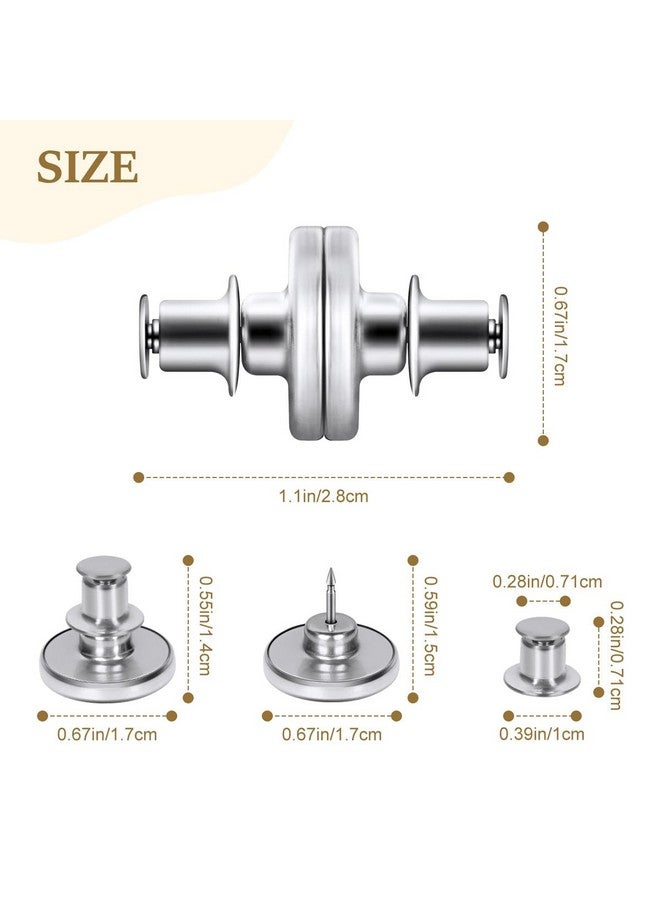 اوليب AULEEP 12 زوجًا من مغناطيسات الستائر، أوزان ستائر مغناطيسية قوية، مشابك ستائر مغناطيسية لمنع تسرب الأضواء للمنزل وغرفة النوم والمكتب والشرفة والفناء والشرفة والكابانا - Image 2