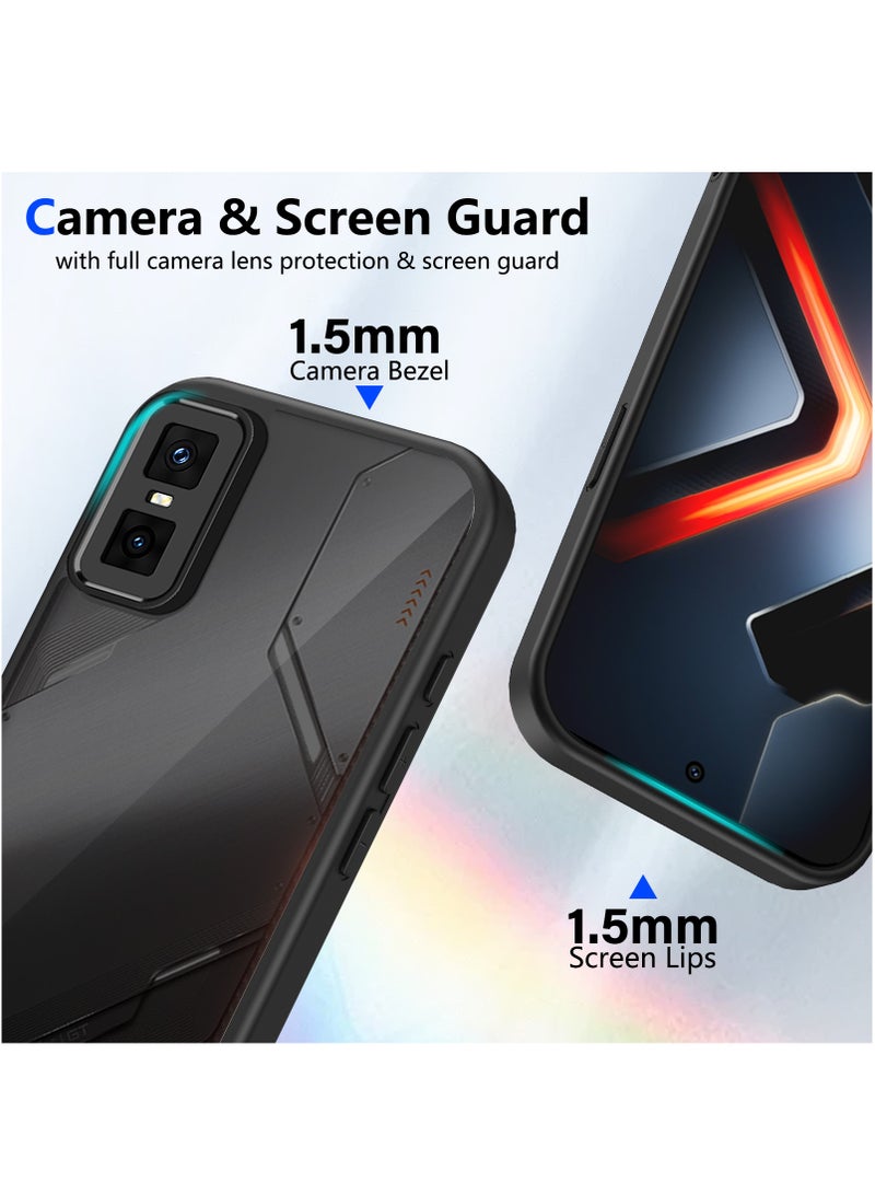 CHEROSIN Matte Phone Cover for Infinix GT 30 Pro/ Infinix GT 30 Anti-Fingerprint Back Case Anti-Fall Drop Protection - Image 2