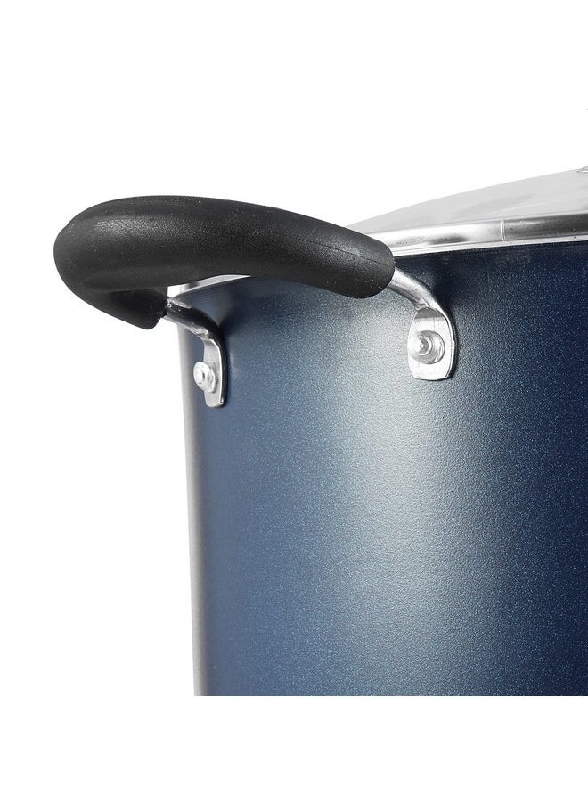VINOD Vinod Zest Aluminium Non Stick Saucepot with Glass Lid - 2.2 Litre, 18 cm | 3 mm Extra Thick | Swiss Quality | 3 Layer Coating | Metal Spoon Friendly - 1 Year Warranty  - Image 3