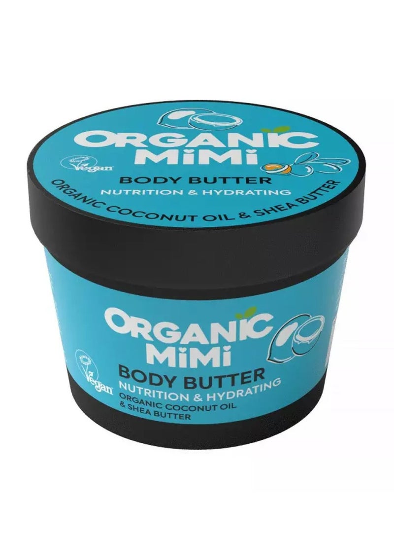 Organic Mimi Nutrition & Hydrating Coconut & Shea Body Butter 100ml