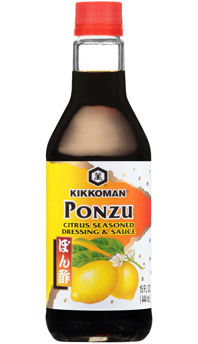Kikkoman Ponzu Citrus Seasoned Dressing and Sauce, 15 Ounce - Image 1