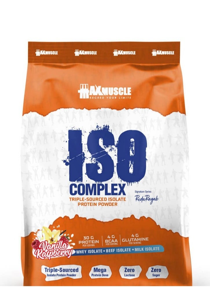 Iso Complex Triple Sourced Isolate Protein Powder Reda Ragab Signature Series-30Serv.-1020G.-Vanilla Raspberry - pzsku/ZB3779652903BF19914C4Z/45/_/1711361643/b618144f-7a1d-45c0-bad5-631f144162dd