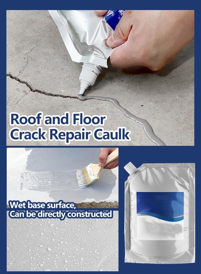 【10 seconds quick drying】Roof and ground crack repair caulking glue - Image 1