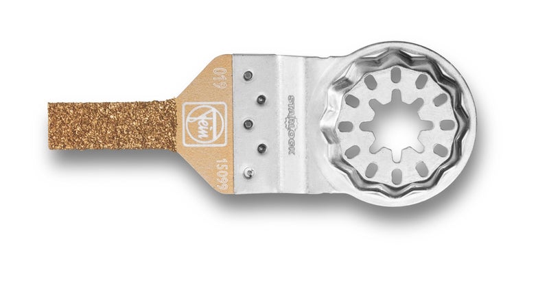 Fein Starlock Carbide File for Deburring and Filing on CFRP Fiberglass Materials Plastics and Wood Perfect for Small Cutouts 38 Width 118 Length 63706019210 - Image 2