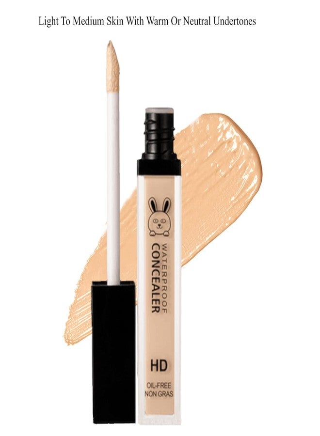 ME NOW HD Oil Free Non Gras Liquid Waterproof Concealer Face Matte Long Lasting (Medium) - Image 2