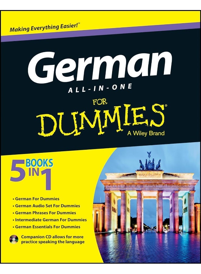 German All–in–One For Dummies: with CD - Image 1