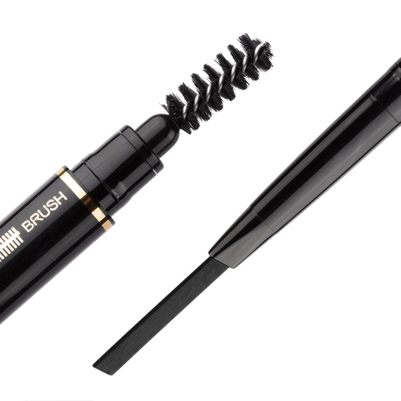 AIRCLE Eyebrow Pencil 2 Packs, Waterproof Smudge-proof Brow Pencil with Brow Brush, Automatic Eye Brow Makeup by SEILANC, Dark Brown - Image 5