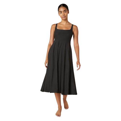 Beyond Yoga Women's Featherweight At The Ready Square Neck Dress, Darkest Night, Medium - Image 1