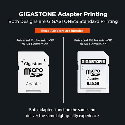 Gigastone 【Switch 1 Only】 GIGASTONE Micro SD Card 128GB 5-Pack, Gaming Plus, MicroSDXC Memory Card for Nintendo-Switch 1, UHS-I U3 A1 Class 10, up to 100MB/s, with MicroSD to SD Adapter - Image 4