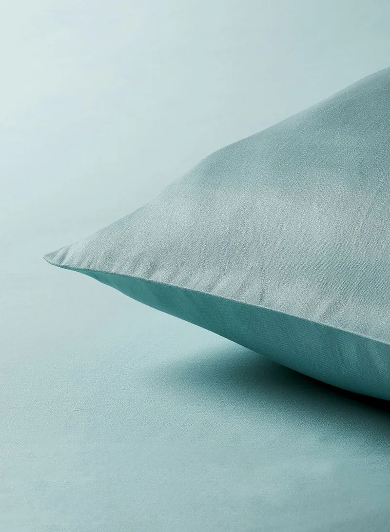 Noon East King Size Fitted Flat Sheet with Pillowcase "200 x 200 +33cm - 50 x 75 cm"