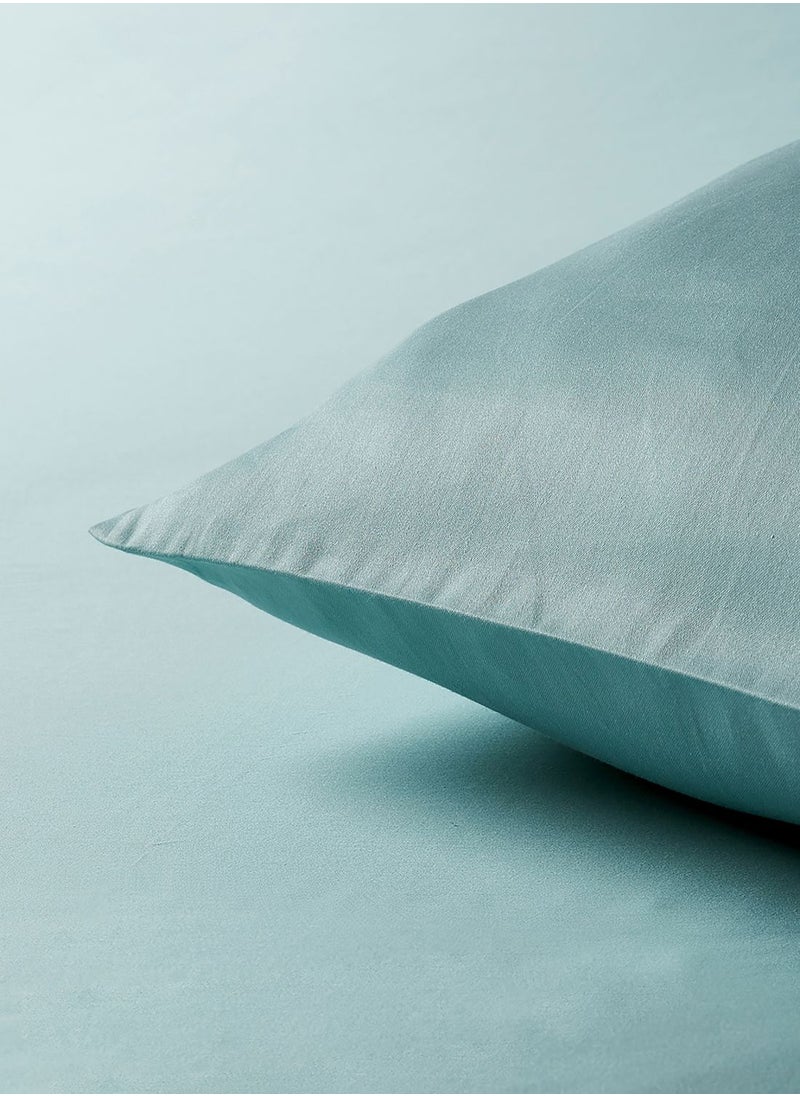 Noon East King Size Fitted Flat Sheet with Pillowcase "200 x 200 +33cm - 50 x 75 cm"  - Image 4