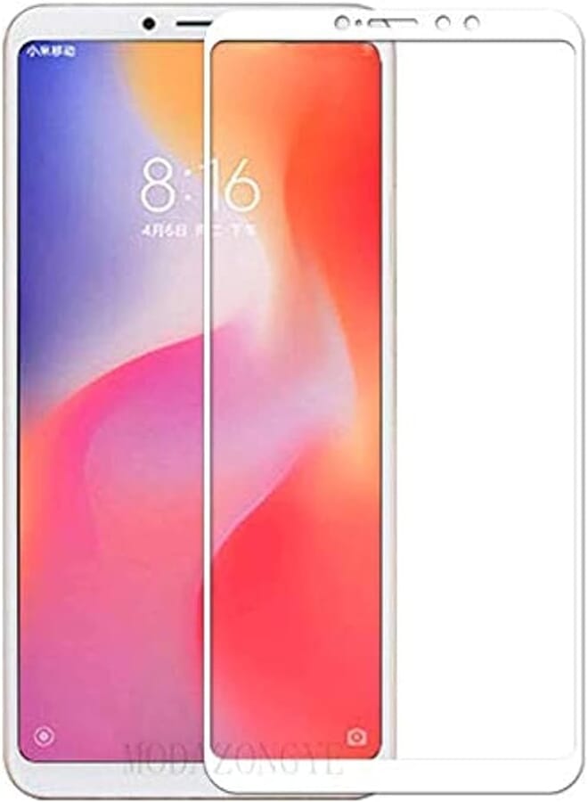 one year warranty_Tembered Glass Screen Protector For Huawei Nova 3i - White - curved - 5D