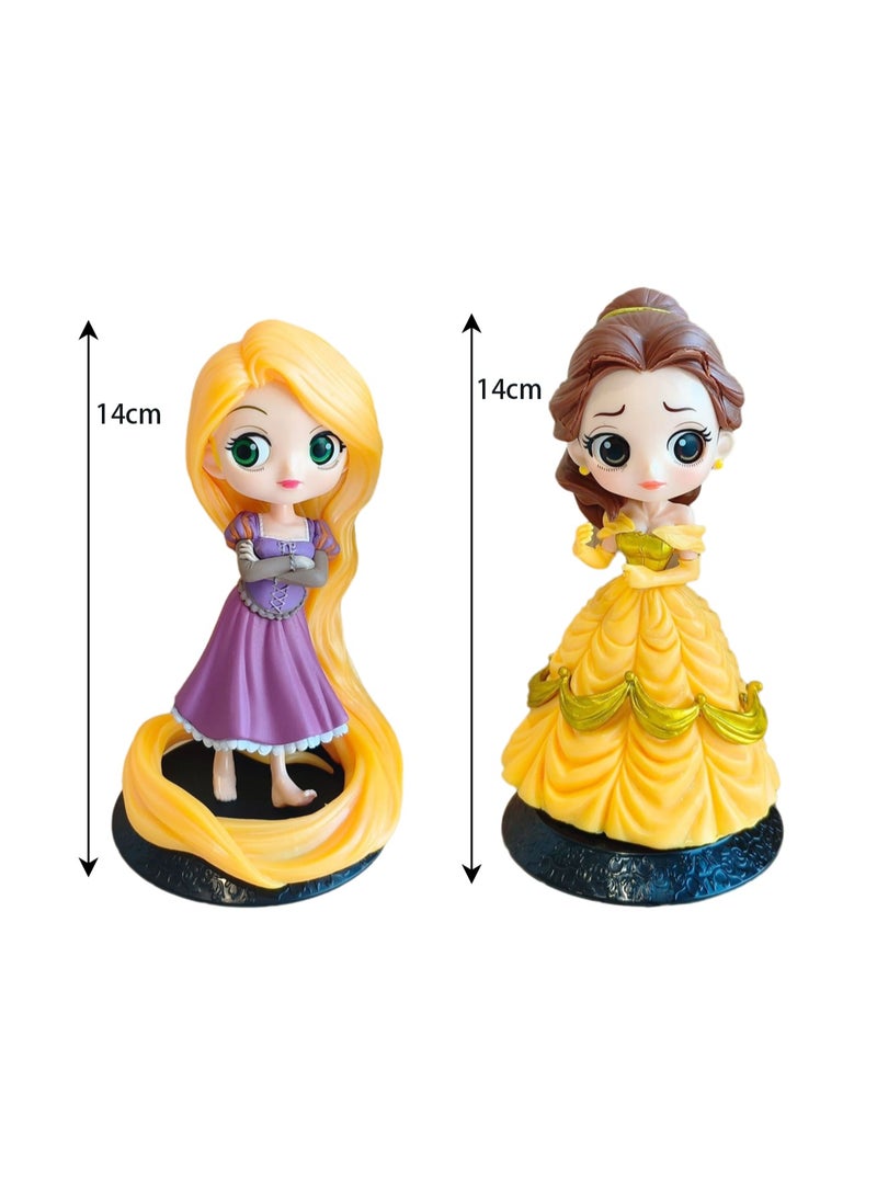 (رابونزيل وبيلي) نموذج لتزيين الدمية وحلي خبز الكيك - Image 2