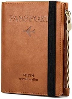 Goolsky Goolsky Passport Holder Travel Wallet Multifunctional RFID PU Leather Passport Holder Case  - Image 1