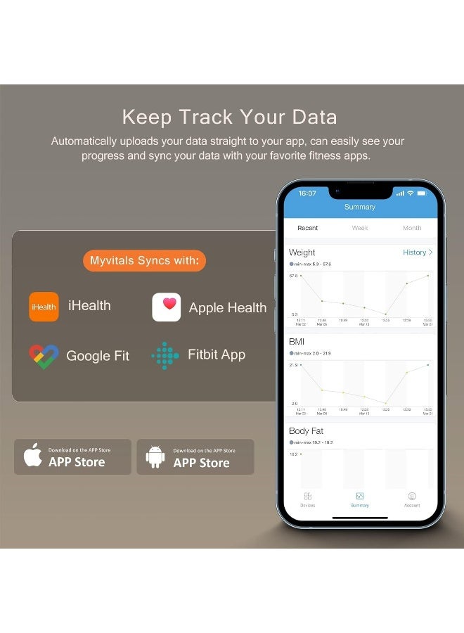 iHealth HS2S Smart body composition scale Fit - Image 3