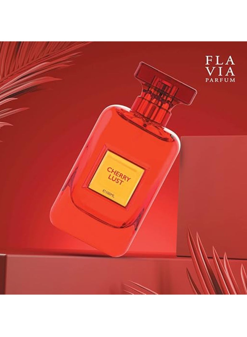 Flavia Cherry Lust Eau De Parfum Perfume for Woman 100ml - Image 3