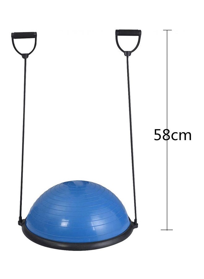 Alyashmac Yoga Hemisphere Ball Yoga Balance Stability Trainer Exercise 58 x 23cm - Image 2