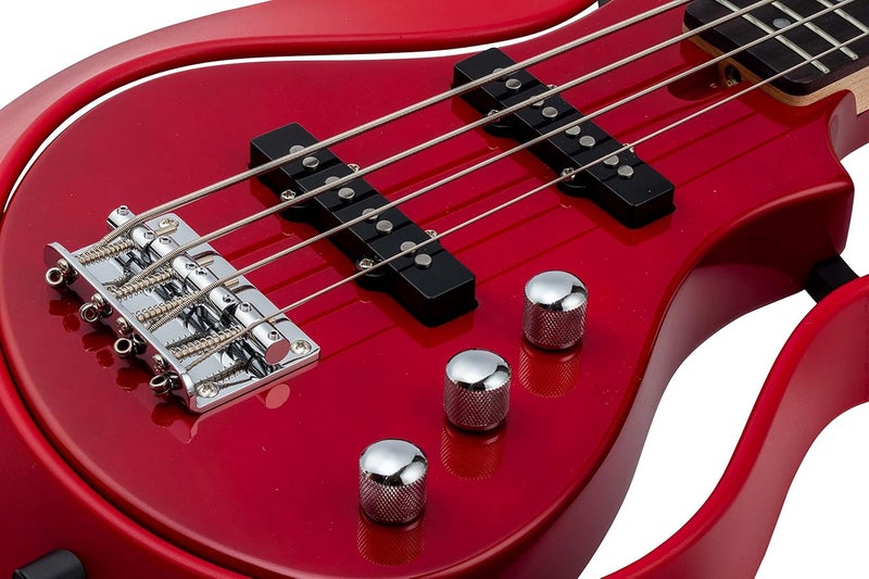 Vox Starstream 2S Bass Guitar - Red - Image 3