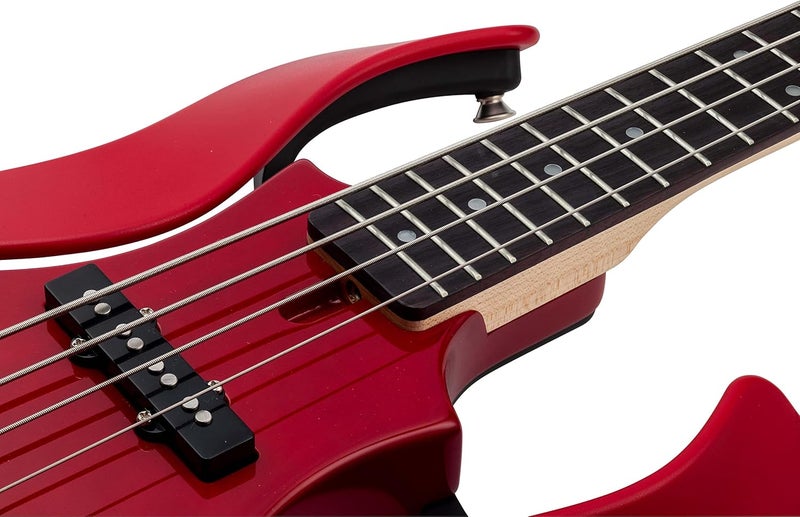 Vox Starstream 2S Bass Guitar - Red - Image 4