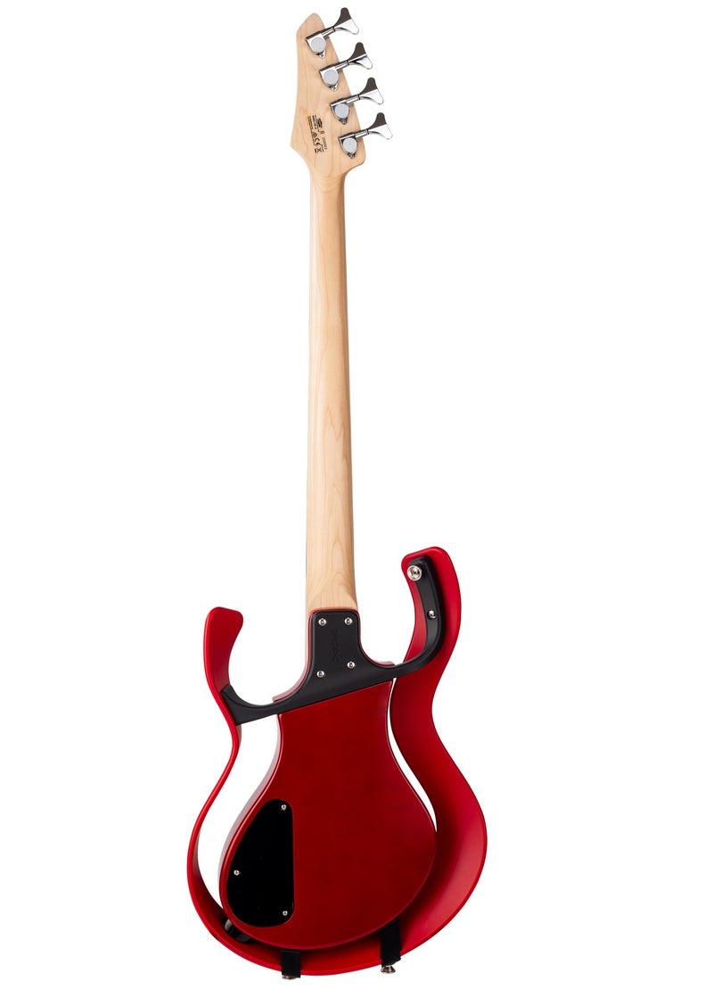 Vox Starstream 2S Bass Guitar - Red - Image 2