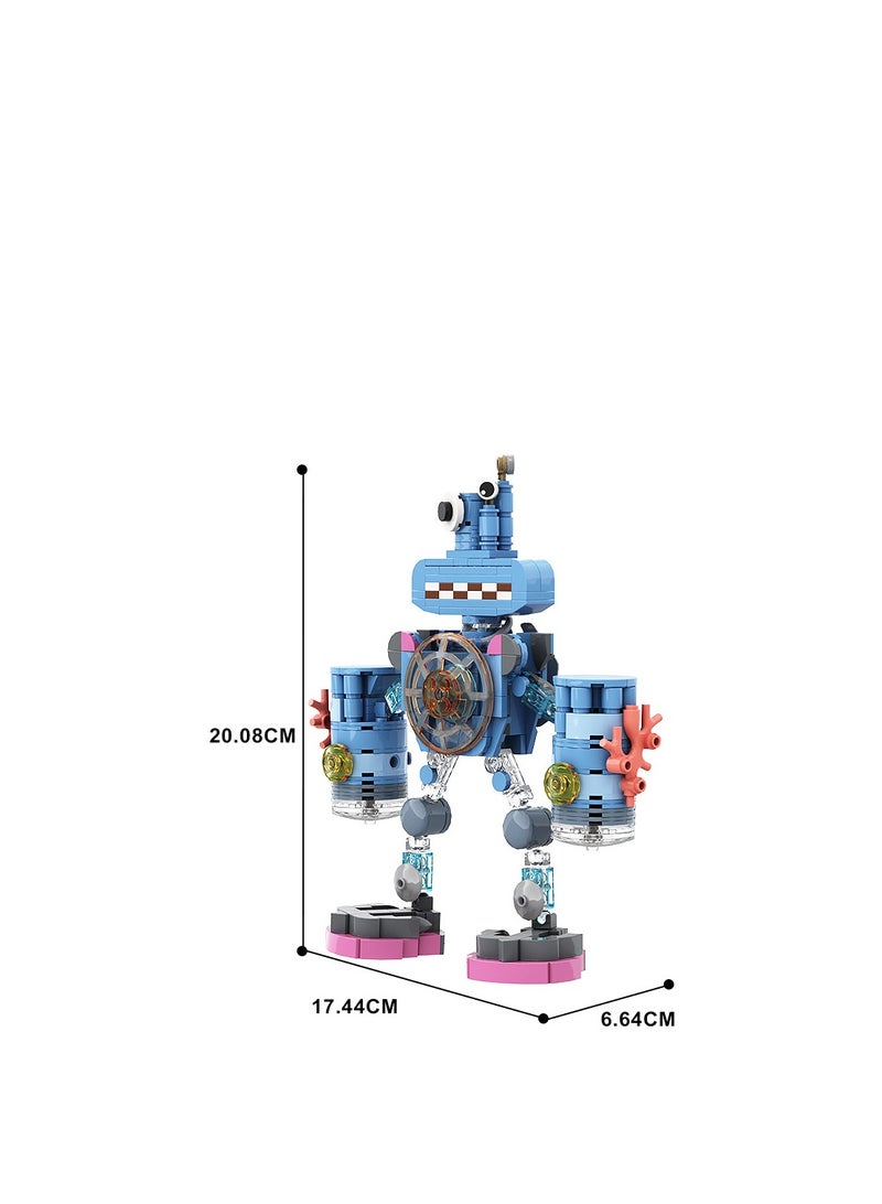 281 pcs  My Singing Monsters Combination Educational Fun Collectible Action Figure Set Building Blocks Toy