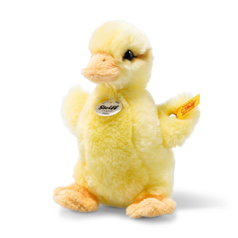 Steiff USA Yellow Pilla Duckling Plush Toy 55 x 51 x 35 Cuddly Duck Toy Airbrushed Accents 73335 Miniature - Image 2