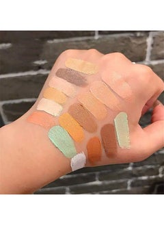 VERONNI Concealer Palette 50 Color Professional Cream Contour Makeup Cosmetic Palette Salon and Daily Use Contouring Foundation Kit (50 color concealer)  - Image 3