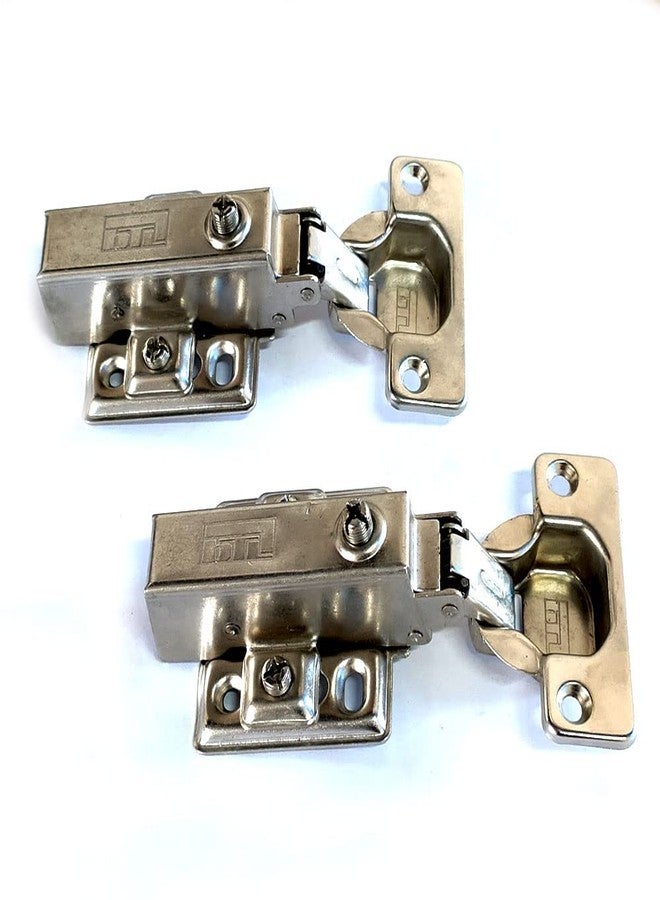BTL Auto Hydraulic Hinge: Heavy Hydraulic Slide-on Two Way Hinge (Soft Close) - Full Overlay (0 Crank) (60 Hours Salt & 50,000 Cycle Tested) (Pack of 1 Pair) - BAHH-HS0 - Image 1