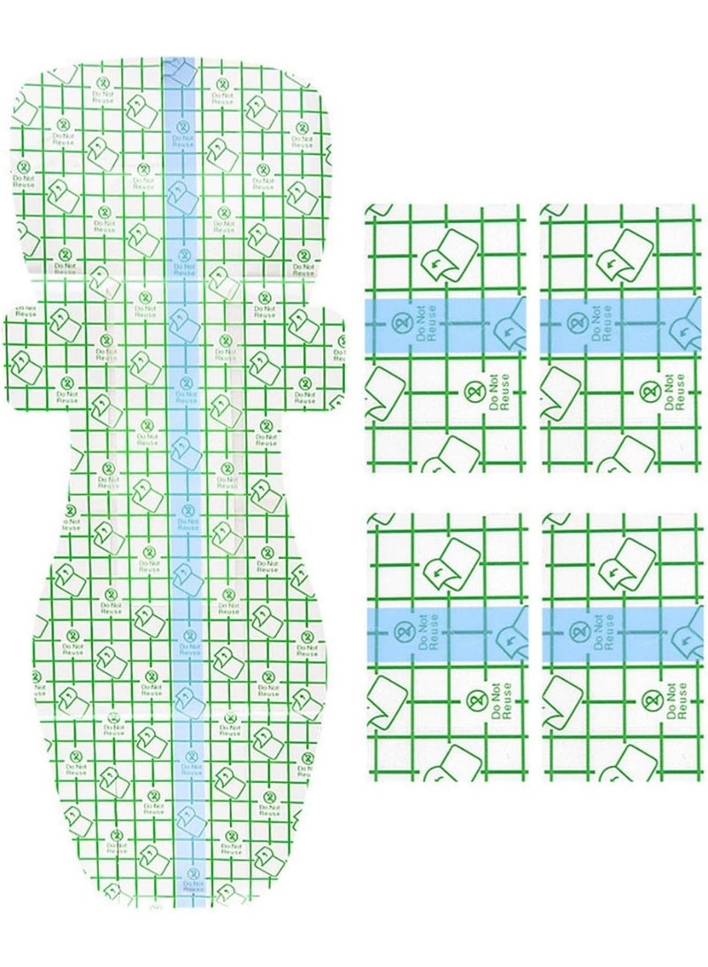 4 Pcs Swimming Private Waterproof Patch, Disposable Waterproof Pads For Women, Portable Hygienic Liners, Private Patches For Women, Girls, Ladies, Beach Must Have - Image 1