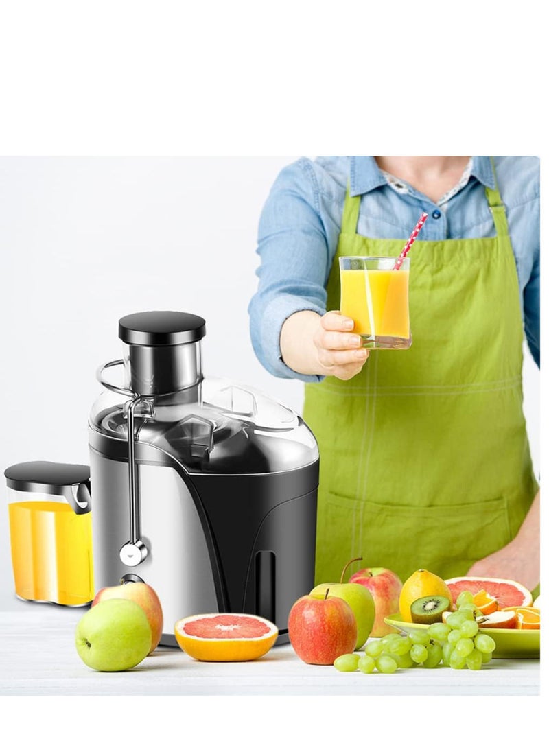 Generic - 21000 rpm Fresh Juicer Machines, 350ML Juicer Centrifugal Easy to Clean,800W High Power Juicer, Easy Clean, Stainless Steel Juicer, for Lemon Apple Grape Corn, Electric Juicer - Image 1