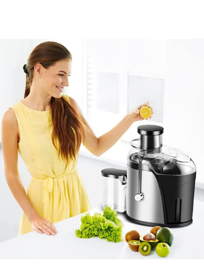 Generic - 21000 rpm Fresh Juicer Machines, 350ML Juicer Centrifugal Easy to Clean,800W High Power Juicer, Easy Clean, Stainless Steel Juicer, for Lemon Apple Grape Corn, Electric Juicer - Image 1