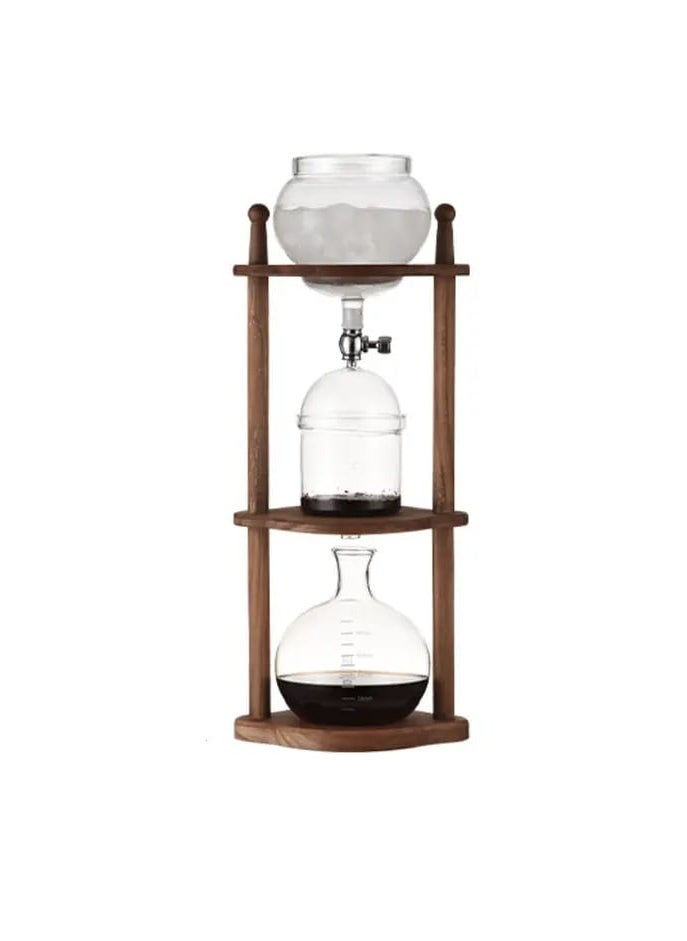 Generic - Liying Cold Brew Coffee and Tea Maker, 800ml, Dripper with Adjustable Water Flow, Stainless Steel Filter, Borosilicate Glass #1 - Image 1
