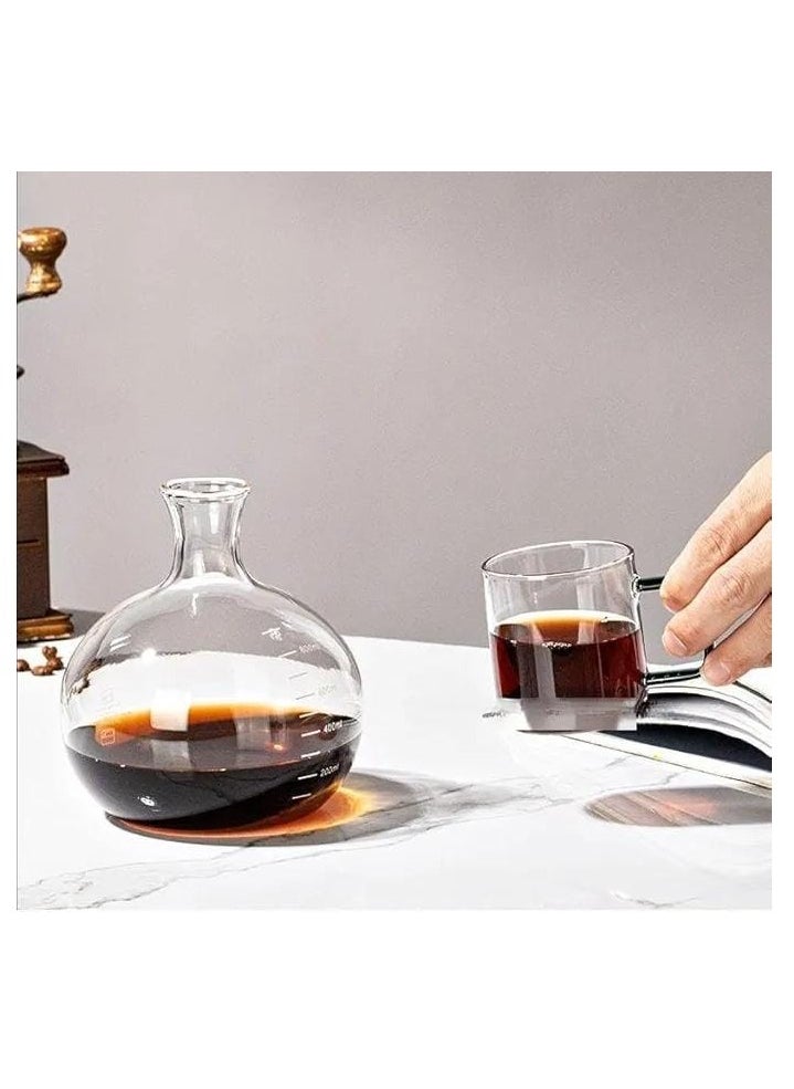 Generic - Liying Cold Brew Coffee and Tea Maker, 800ml, Dripper with Adjustable Water Flow, Stainless Steel Filter, Borosilicate Glass #1 - Image 1