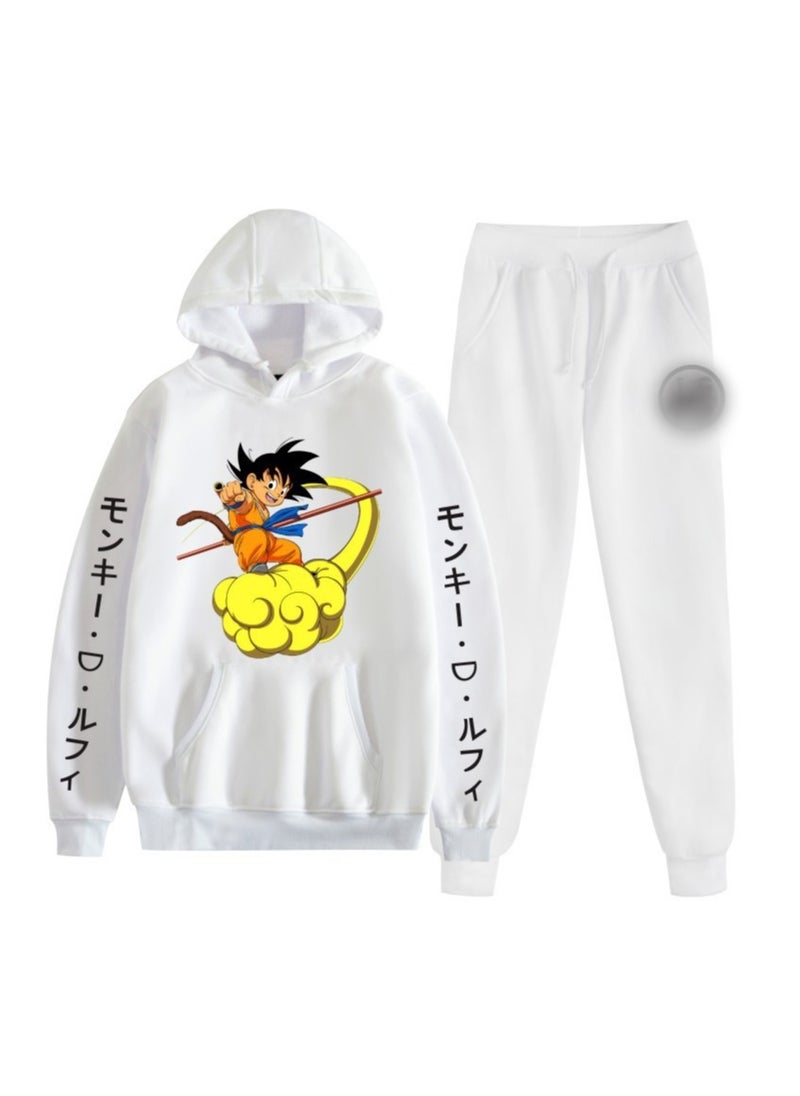 KUYING New Dragon Ball Hooded Hoodie Set  - Image 1