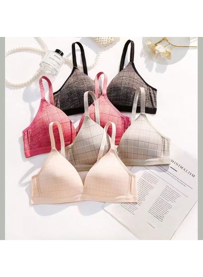 KUYING Brand New Comfortable Skin Friendly Breathable Bra  Set Of 4 - Image 1