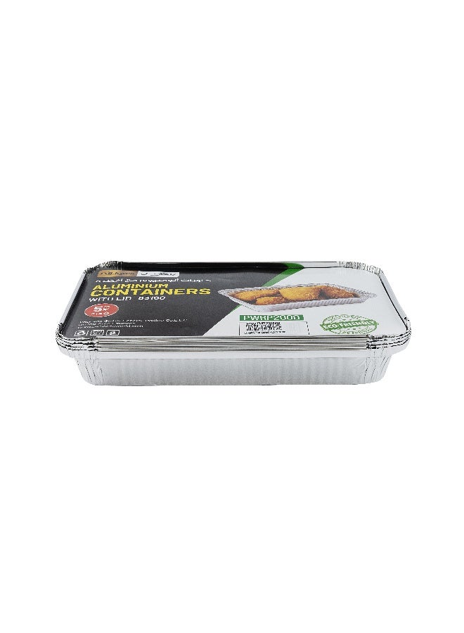 Packwell Aluminum Containers 5 pcs Combo - Image 1