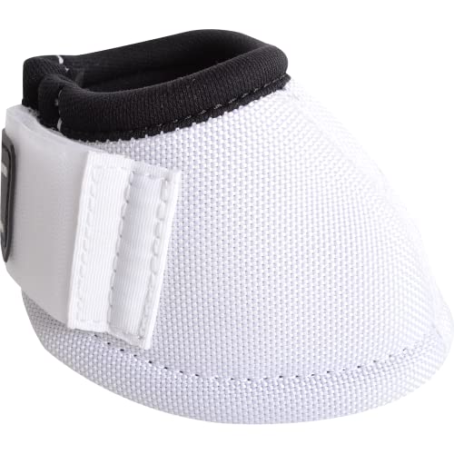 Classic Equine Dy-No Turn Bell Boots White - Image 2