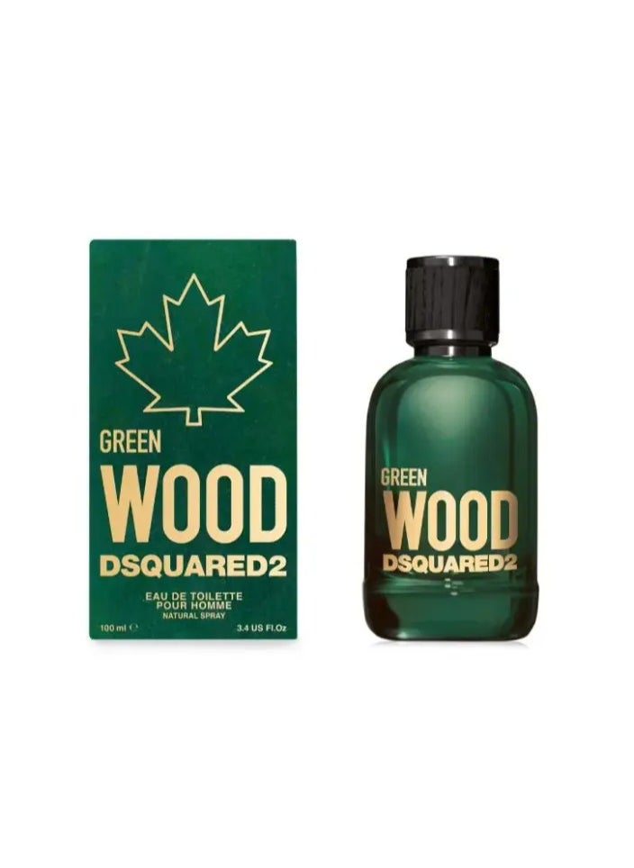 DSQUARED2 Wood Green Pour Homme EDT Spray 100ml  - Image 1