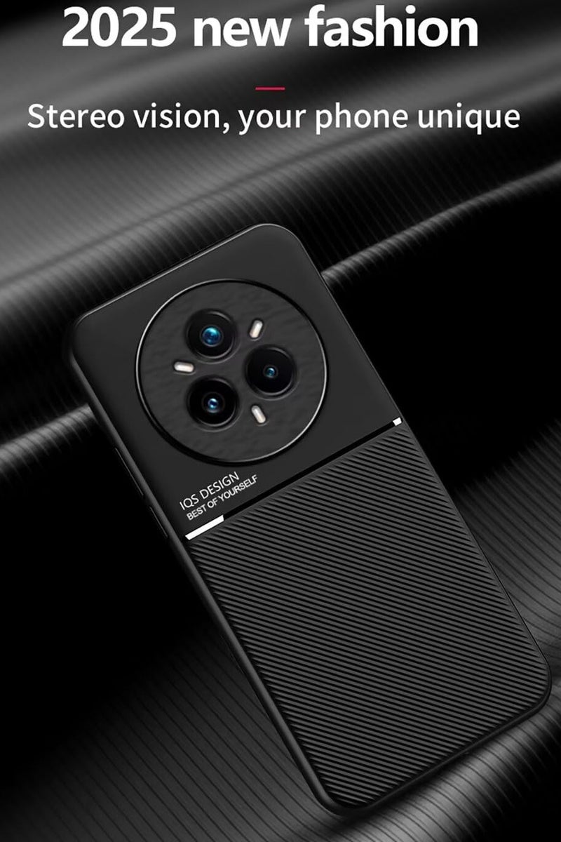 عام Case for Realme 14 Pro 5G Ultra-Thin PU + TPU Silicone Texture Non-Slip and Shockproof Case Cover - Image 2