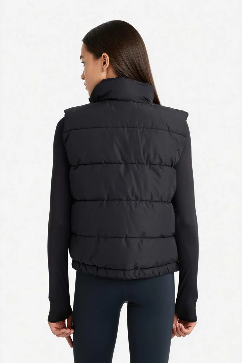 Defacto  DeFactoFit Regular Fit Waterproof Puffer Vest for Women | Best Price UAE