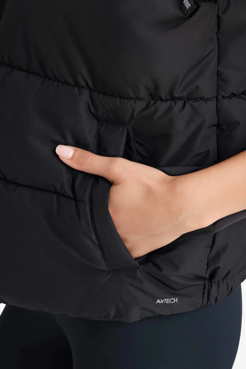 Defacto  DeFactoFit Regular Fit Waterproof Puffer Vest for Women | Best Price UAE
