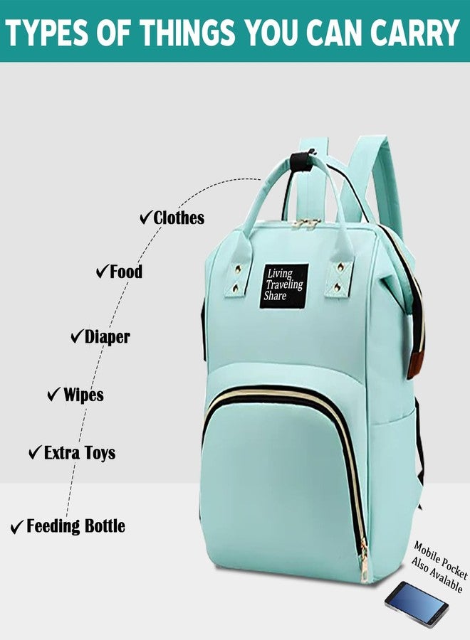 MAJIK Baby Diaper Bag Backpack for New Born Baby | Baby Diaper Bags for Mom for Travel| Baby Travel Backpack with Multiple Pockets (with Free Baby Manicure kit) (Model No.6) - Image 5