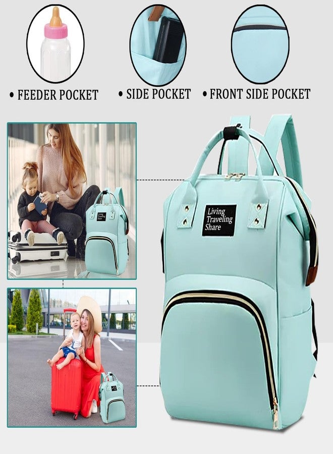 MAJIK Baby Diaper Bag Backpack for New Born Baby | Baby Diaper Bags for Mom for Travel| Baby Travel Backpack with Multiple Pockets (with Free Baby Manicure kit) (Model No.6) - Image 4