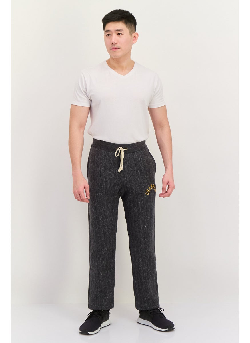 Champion Men Sportswear Fit Running Sweatpants, Dark Grey  - Image 4