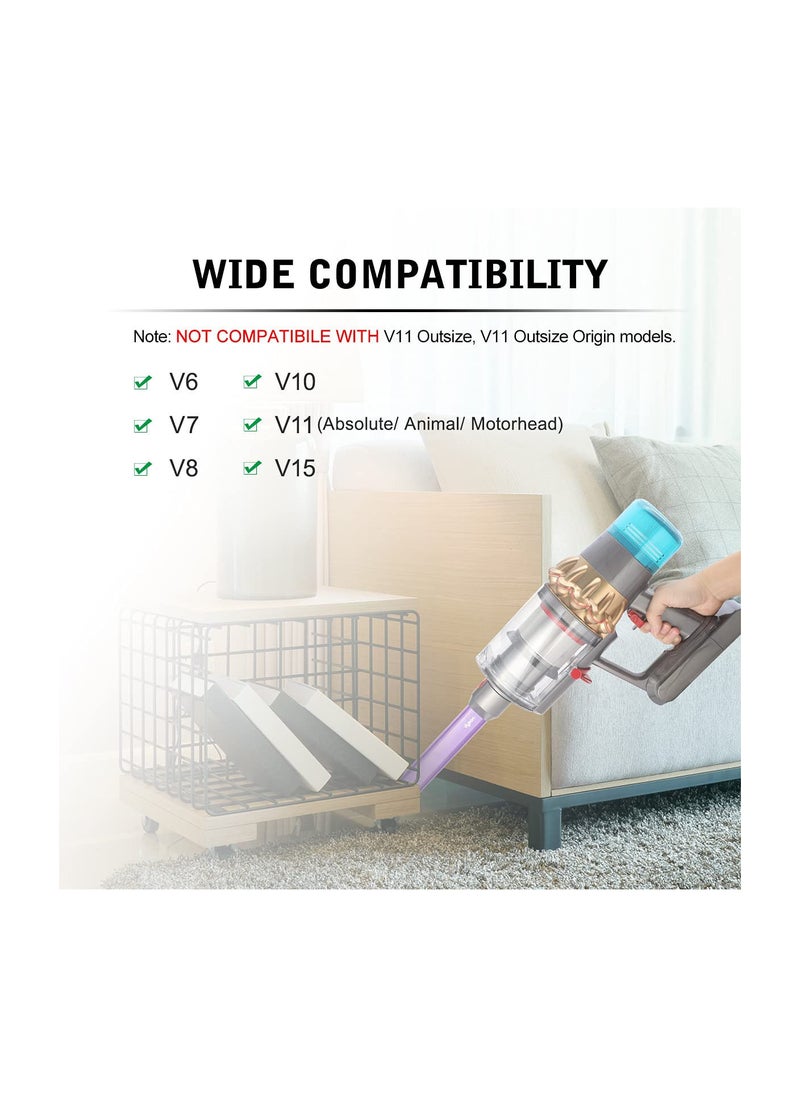 SYOSI - Trigger Lock, Fit for Dyson V6 V7 V8 V10 V11 V15 Detect Absolute Animal Motorhead Vacuum Cleaner, Power Button Attachments, Free Your Finger (Not for Outsize) - Image 1